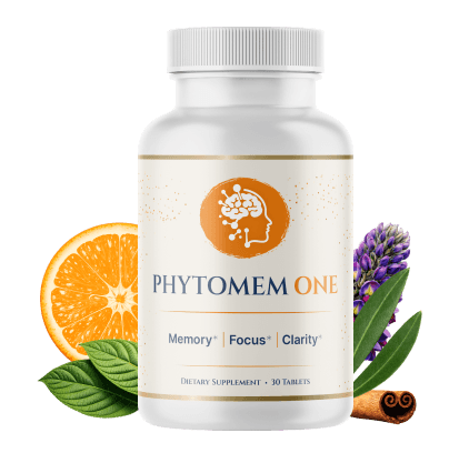 Official Phytomem One bottle with botanical ingredients